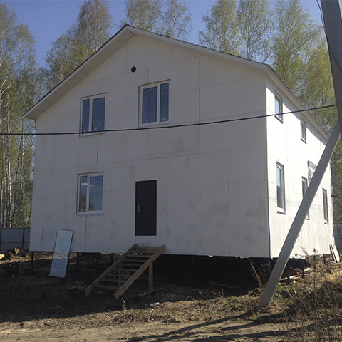 Дом из панелей